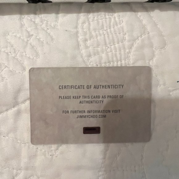 ** JIMMY CHOO Pimlico Star Punching Shoulder Open Tote Bag ** - Picture 3 of 16